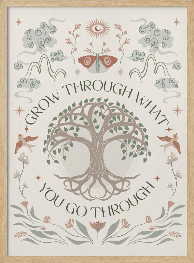 Grow Through Poster