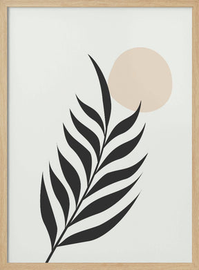 Leaf Sun Poster