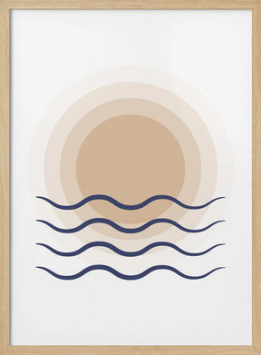 Sun Calm Poster