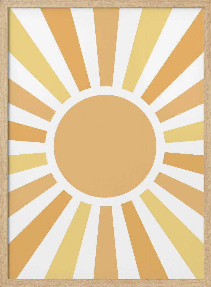 Sun Ray Poster