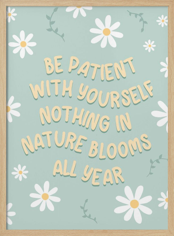 Be Patient Poster