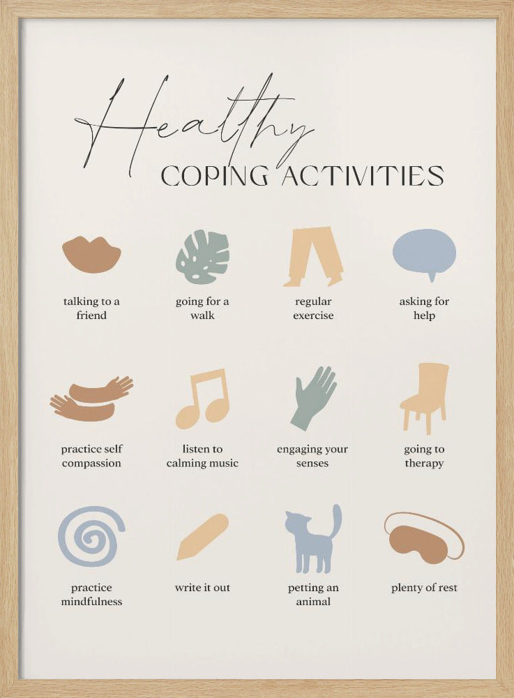 Healthy Cope Poster