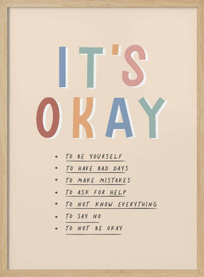 Its Okay Poster