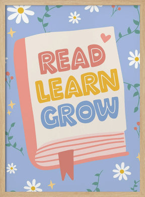 Read Learn Grow 4 Poster