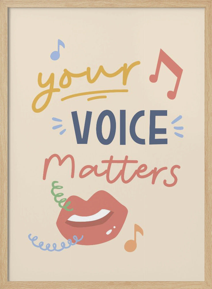 Your Voice Matters Poster