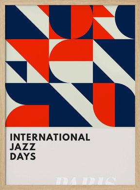 Jazz Days Paris Poster