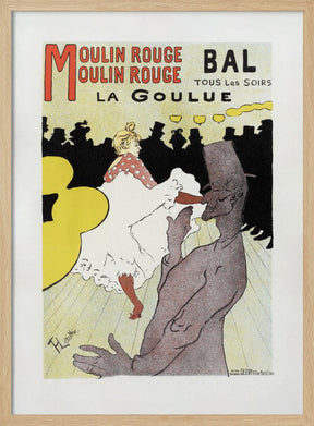 Affiche Pour Le Moulin Rouge la Goulue (1898 Poster