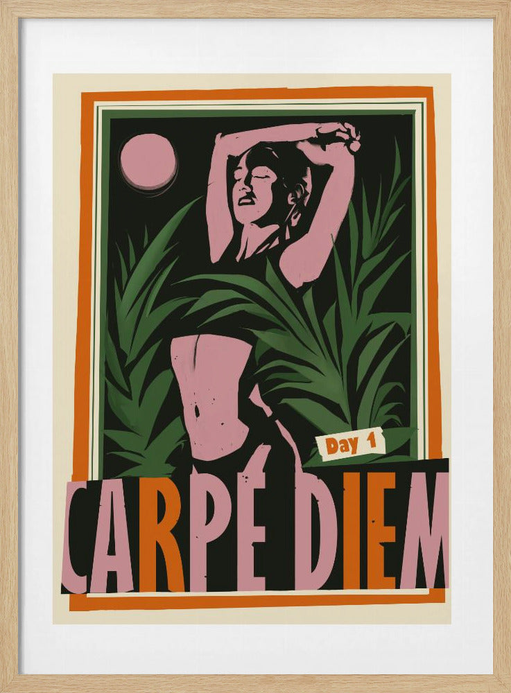 Carpe Diem Color Poster