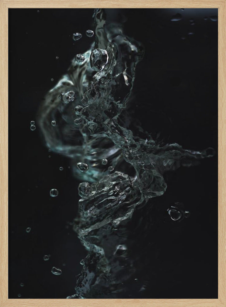 Aqua No3 Poster
