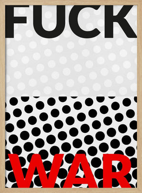 Fuck War Poster