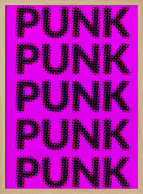 Pink Punk Poster