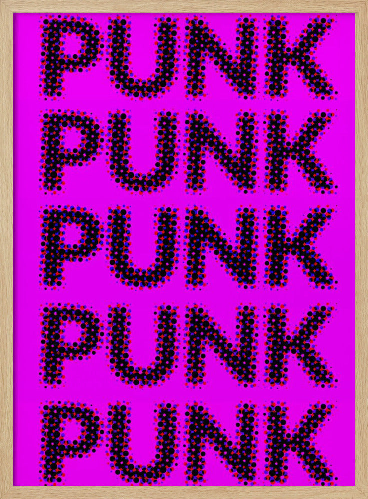 Pink Punk Poster