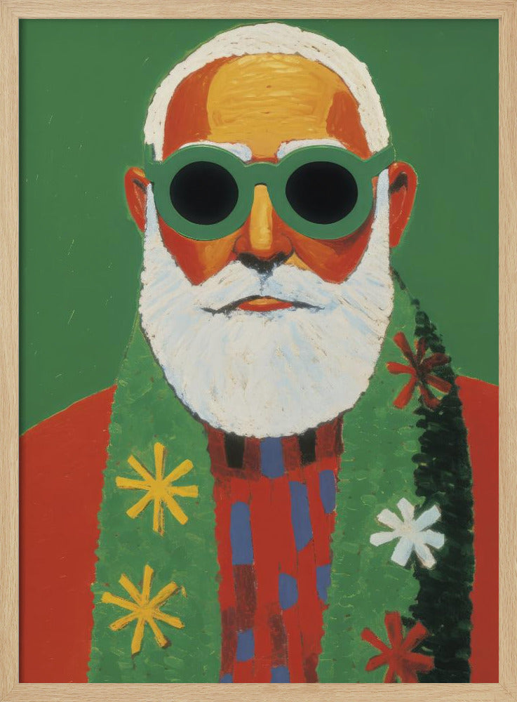 Holiday Santa Poster