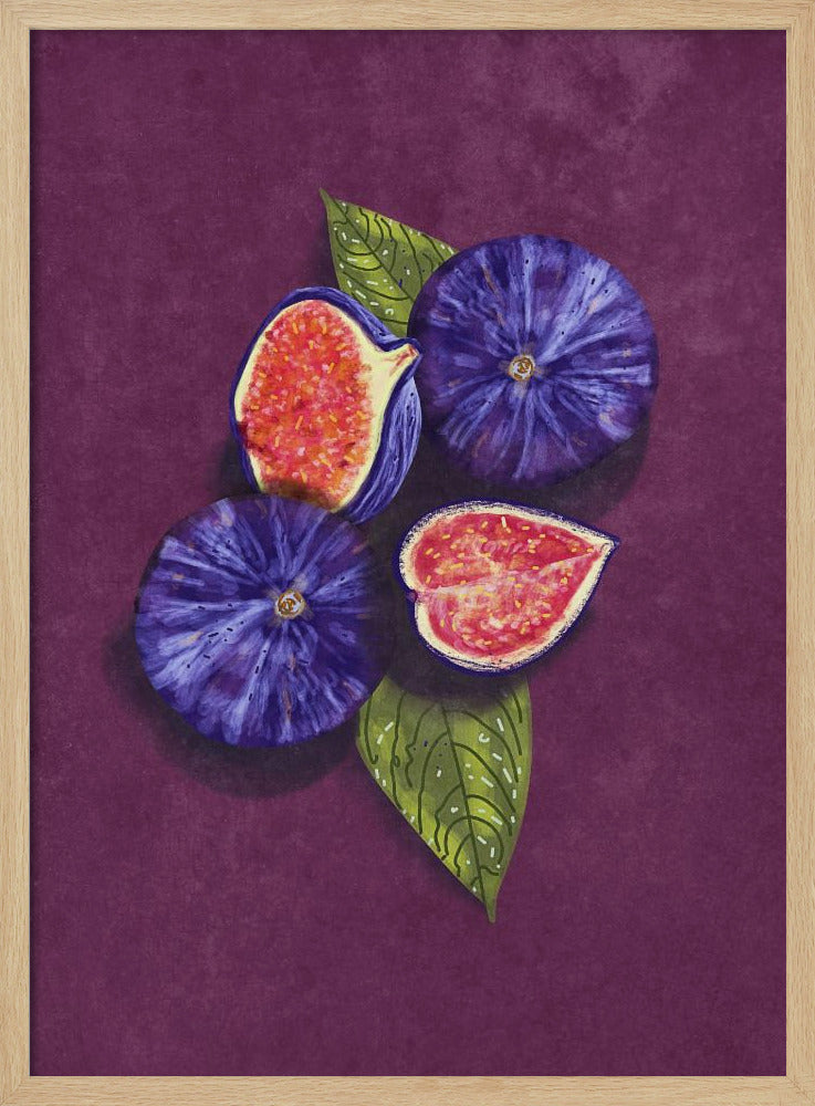 Figs Stil Life Poster