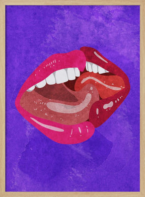 Kissing Poster