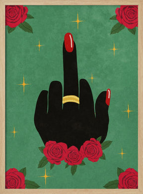 Middle Finger Poster