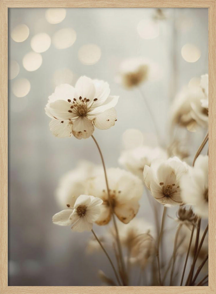 Pastel Flowers No 2 Poster