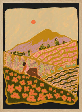 Field Of Flowers Poster