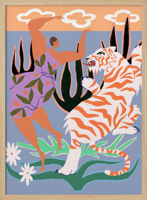 Hello Tiger Poster