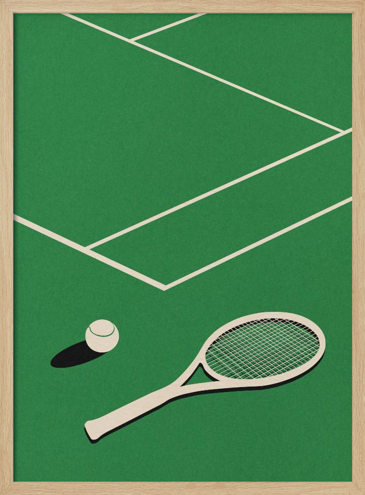 Rosi Feist Lawn Tennis Club Poster