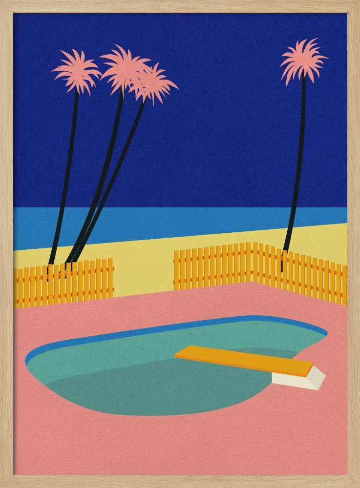 Malibu Beach Poster