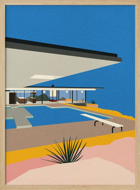 La Stahl House Poster