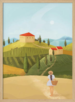 Tuscany Poster