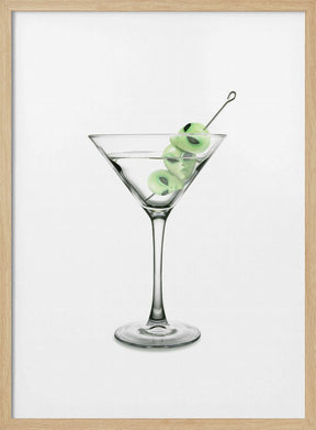 UFO Martini Poster