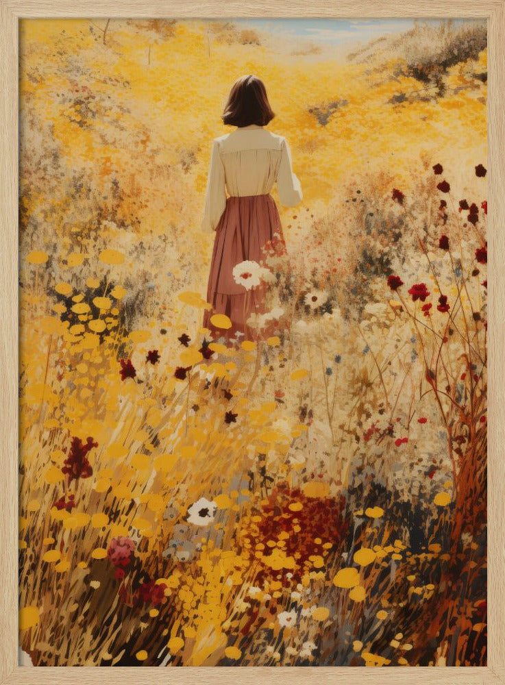 In The Yellow Fields Poster