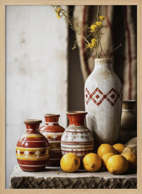 Moroccan Still Life No 10 Poster