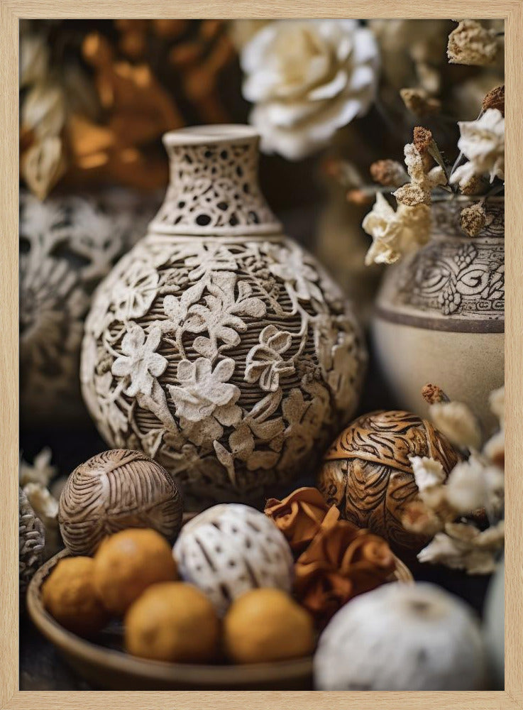 Moroccan Still Life No12 Poster