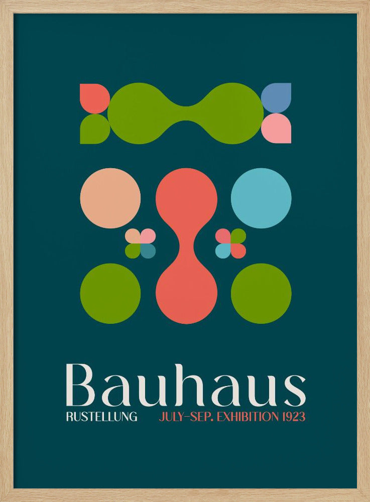 Labutlar Yesil Mavi Poster