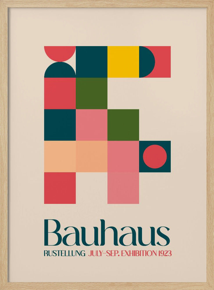 Bauhaus Kutular Poster