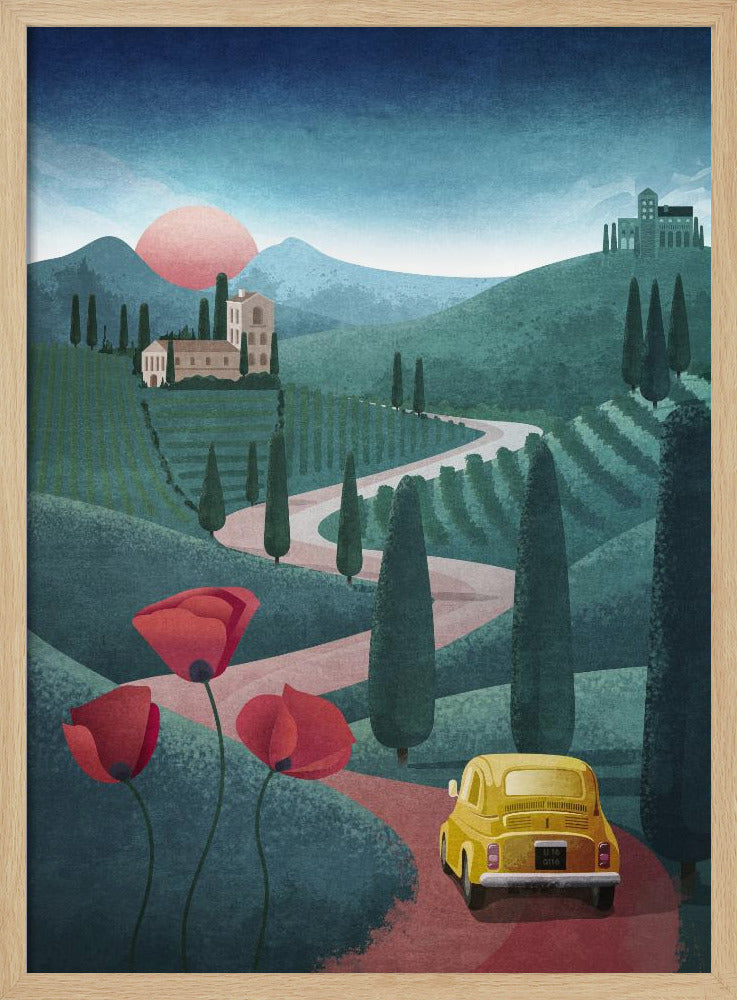 Tuscany Poster