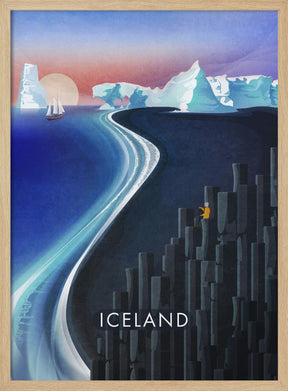 Iceland Text.png Poster