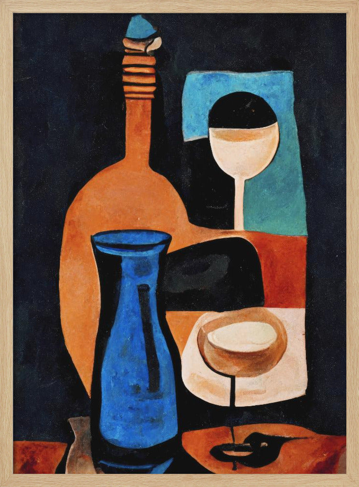 Still Life With Wine Poster