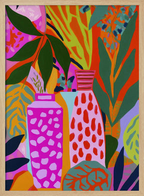 Vases And Botanic Poster