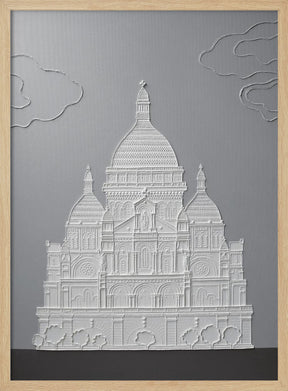 SACRE COEUR DE MONTMARTRE Poster