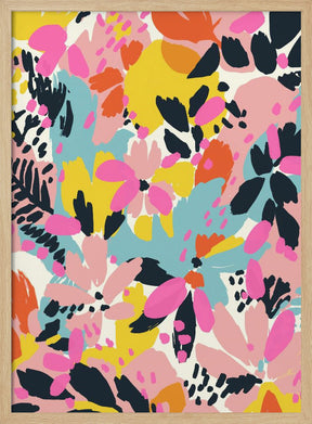 Summer Flowers Poster