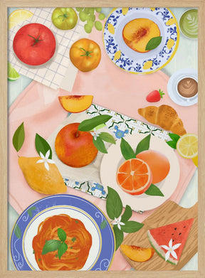 Summer Brunch Poster