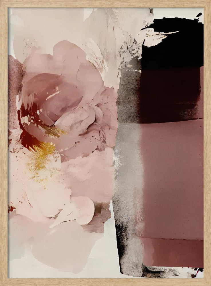 Abstract Flowers Poster