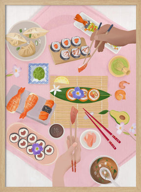 Sushi Brunch Poster