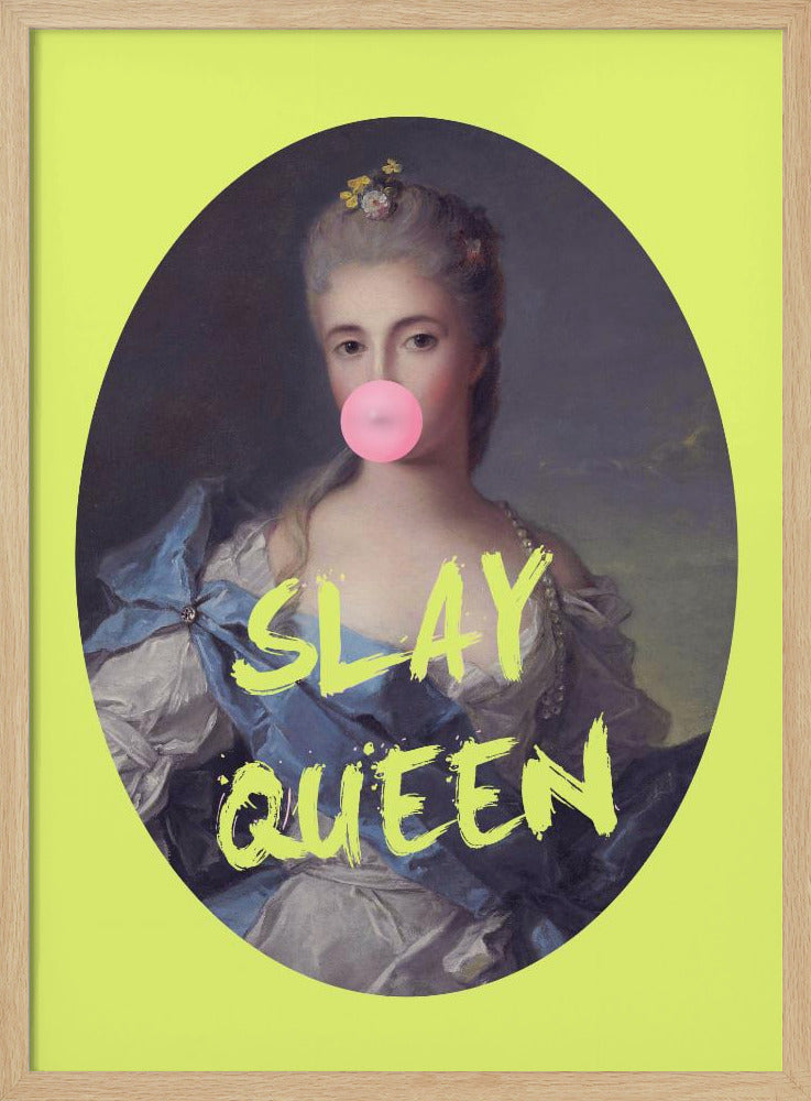 Slayqueenyellow Ratioiso Poster