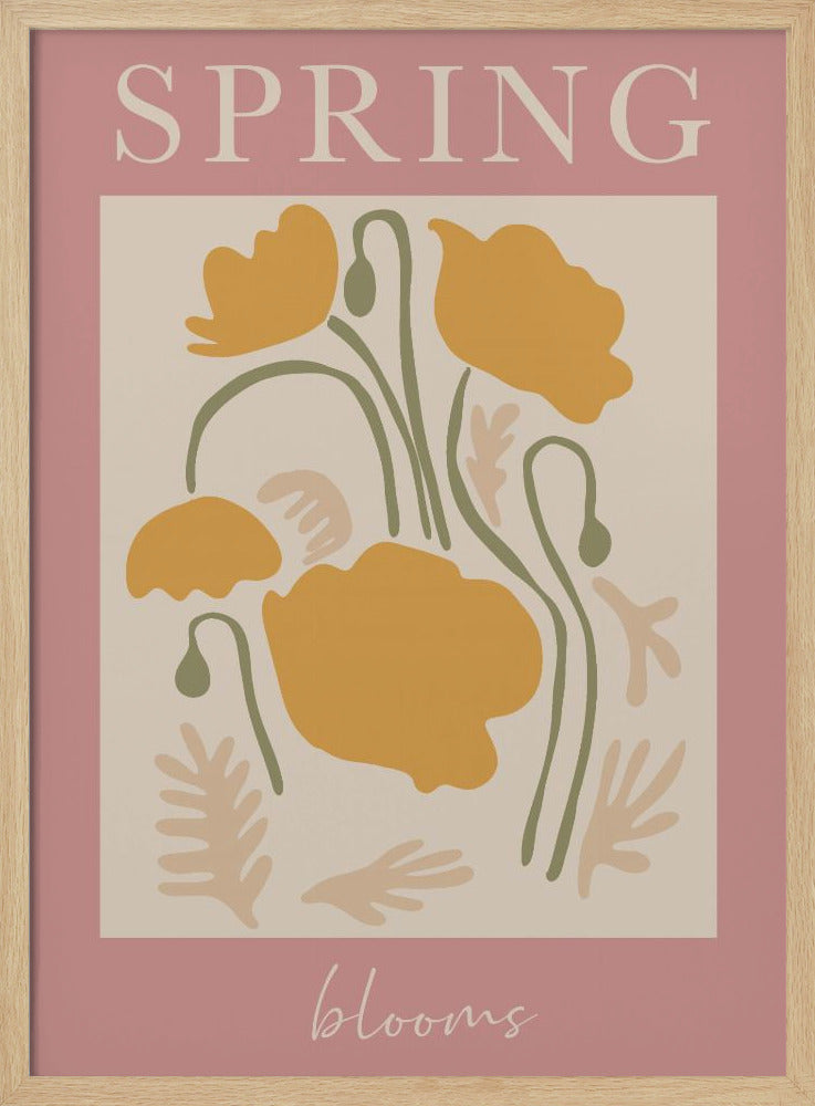 Springblooms Ratioiso Poster