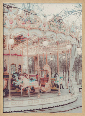 Paris Carousel II Poster