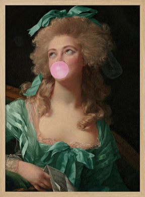 Madame Bubble-Gum Poster