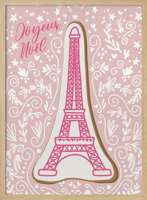 Eiffel tower iced gingerbread cookie Poster