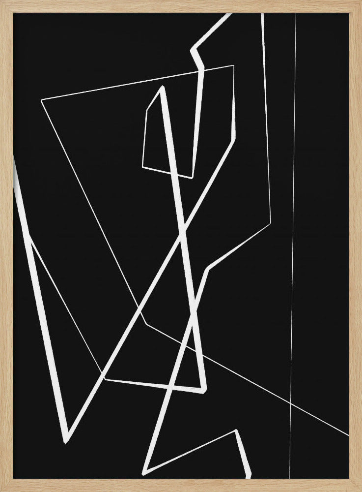 Angular Line No 1 Poster
