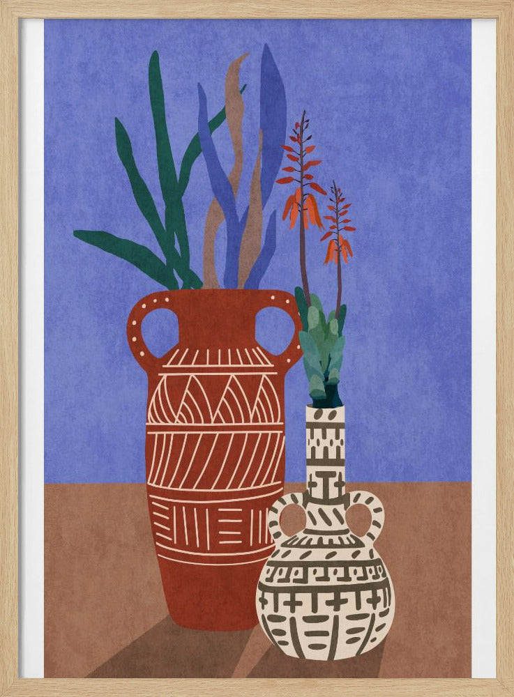 Flower Vase 3ratio 2x3 Print By Bohonewart Poster