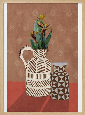 Flower Vase 4ratio 2x3 Print By Bohonewart Poster